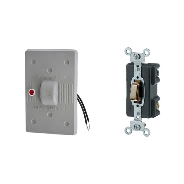 Arctic Light Switch - Hubbell 4-Way Switch Kit