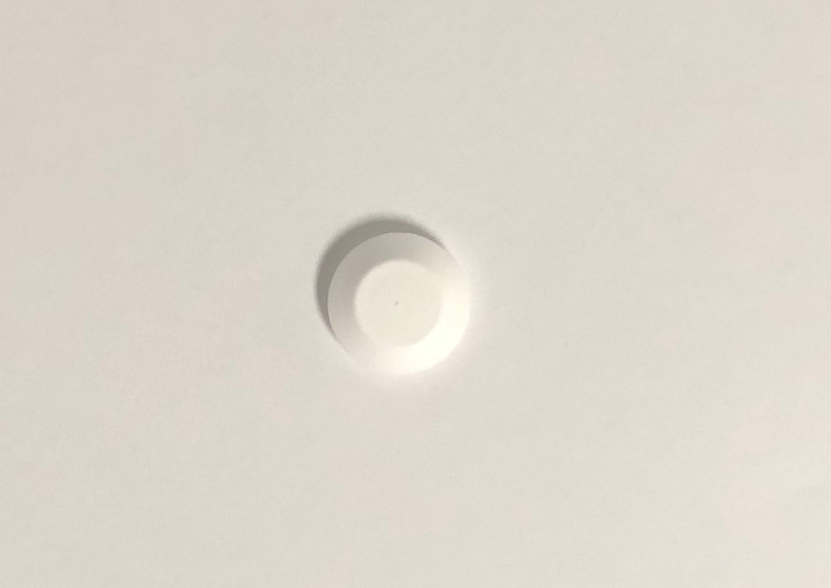 Arctic Plastic Plugs - White (Package of 100)